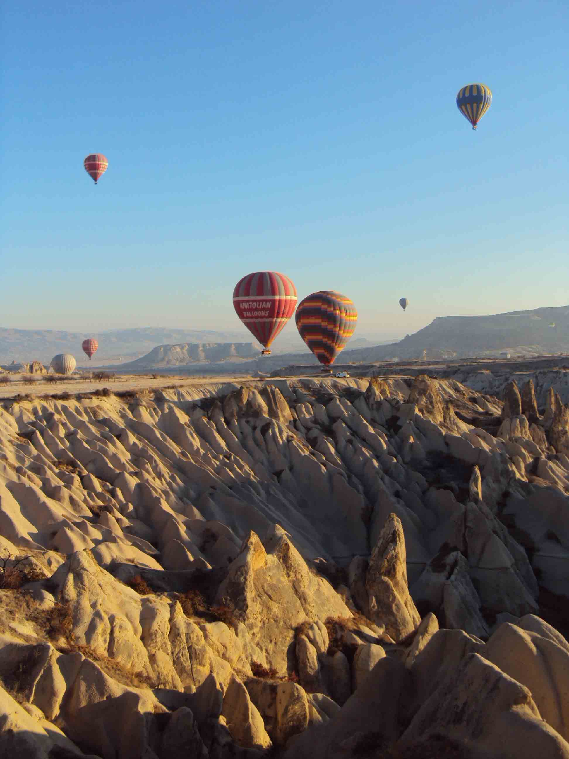 Voo de balão: -20°C, às 4h, início da aventura rumo aos “chaminés de fada” na terra de São Jorge da Capadócia